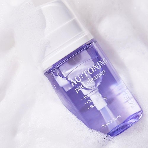 Aulabs AuNano Low pH Good Morning Gel Cleanser 2.36 fl oz with Balances pH, Hydrating, Ideal for Sensitive Skin, Daily Use, Korean Skin Care, Korean Face Wash