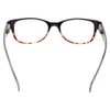 Calabria 4373CB Designer BiFocal Reading Glasses +4.00 Black Tortoise Women Bi-Focal Readers Cheater Eyeglasses w/Soft Case