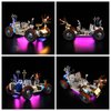 Kyglaring LED Lighting Kit for Lego NASA Apollo Lunar Roving Vehicle Model Set, Compatible with Lego Artemis 42182,Lego Sets Not Included(Classic Version)