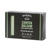 Barrel & Oak - Exfoliating Bar Soap, Men's Soap Bar, Deep Cleans Pores & Removes Dead Skin, Certified Sustainable Palm Oil, Charcoal Powder, & Olive Stone, Vegan (Canyon Balsam, 6 oz)