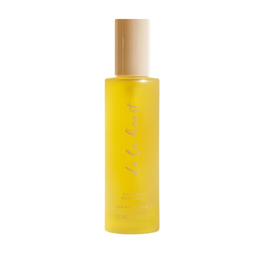 de la heart Golden Body Oil, Nourishing Oil for Radiant Skin - 3.4 fl oz