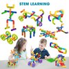 burgkidz Building Blocks STEM Pipe Tube Learning Toys Birthday Gifts, Educational Autistic Toy Compatible Building Pipeworks Constructions for Kids Boys Girls Ages 3 4 5 6 7 8+