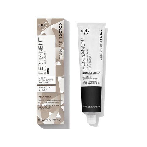 Ion Permanent Creme Hair Color - Mushroom Blonde 8MB
