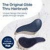 Crave Naturals Glide Thru Detangling Brush for Adults & Kids Hair - Detangler Brush for Natural, Curly, Straight, Wet or Dry Hair - Blue, 1 count