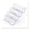 Deflecto Business Card Holder, Clear