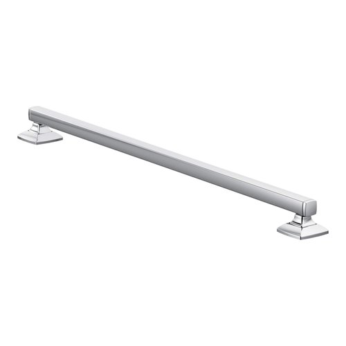 Moen YG5118BN Bathroom Safety 18-Inch Stainless Steel Transitional Bathroom Grab Bar, Brushed Nickel