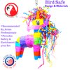 Bonka Bird Toys 3766 Piñata Donkey Medium Parrot Cage Toy, Conure, African Grey, Quaker, and Similar Breeds