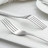 BEWOS 24 Pieces Dinner Forks Set, 8.2-Inch Stainless Steel Forks Silverware, Flatware/Salad Forks, Table Forks, Mirror Polished, Dishwasher Safe, Use for Home, Kitchen or Restaurant