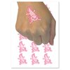 Adventurous Axolotl Salamander Temporary Tattoo Water Resistant Fake Body Art Set Collection - 54 1" Tattoos (1 Sheet)