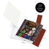 The Best Card Company 10 Christmas Card Assortment Box Set (4.8 x 6.6 Inch) with Envelopes (10 Designs, 1 Each) A Star Is Born AMQ6127XSG-B1x10