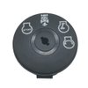 Starter Ignition Switch with Key 4-Position 7-Terminals Compatible with Husqvarna, AYP, Craftsman, Sears, Poulan Lawn Mower Rider Replace 532193350 193350