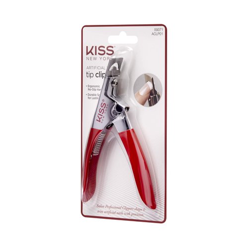 KISS Stainless Steel Nail Clipper, Precision Cut, Hand-sharpened, Unisex, ACLP01, Fingernail-clippers