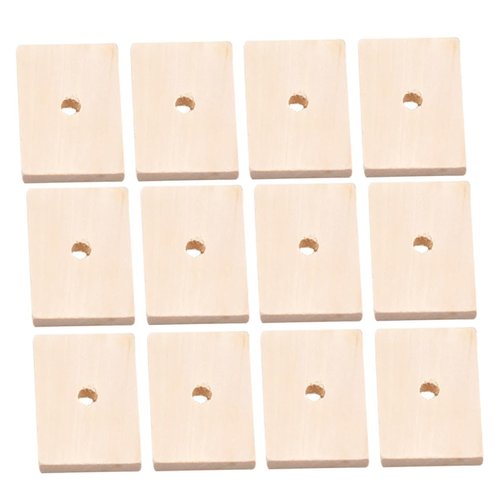 CIMAXIC 20 Pcs Bird Chewing Parrots Wooden Blocks for Chewing and Biting Ideal for Macaws and Cockatoos Bird Cage Accessories for Entertainment and Teething
