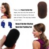 3PCS Bump Up Hair Clips Hair Base Sponge Volume Bump Inserts Hair Bump Pads Hair Increasing Clip DIY Hair Accessories for Women Girls