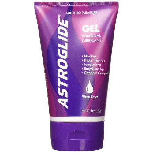 Astroglide Lubricant Gel, 4 Fl Oz (Pack of 2)