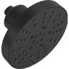 DELTA FAUCET 52668-BL UniversalShoweringComponents H2Okinetic 5-Setting Raincan Shower Head, Matte Black