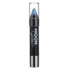 Holographic Glitter Paint Stick/Body Crayon makeup for the Face & Body by Moon Glitter - 0.12oz - Gift Set containing 6 Body Crayons - Silver, Pink, Gold, Rose Gold, Blue & Green