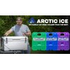 Arctic Ice Chillin' Brew Series, Long Lasting Reusable Ice Pack, Medium, 1.5 lbs, Blue.