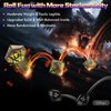 CooAoo Light Up DND Dice Set, Wireless Rechargeable Glowing Dice with Charging Box, 7 PCS Electronic Dice Set, LED RGB Polyhedral Role Playing D&D Dice for Dungeons and Dragons PRG MTG Games