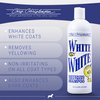 Chris Christensen White on White Whitening Treatment Dog Shampoo, Groom Like a Professional, Brightens White, Safely Removes Yellow & Other Stains, All Coat Types, Made in USA, 16 oz.