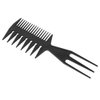 Haosie Wide Tooth Comb, Double Side Coloring Styling Comb, Plastic Hair Dye Comb, Floating Painting Comb, Marbling Combs for Salon Barbers Kids Artistic Accessory