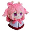 Genshin Impact Plush Toys Venti Zhongli Kazuha Xiao Plush Toy, Keychain Anime Figure Soft Stuffed Gift for Game Fans（Yaemiko）