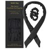 Heatless Hair Curler-Overnight Heatless Curls, Heatless Curling Rod For Short & Long Hair & Headband Hair Curlers To Sleep In - Black