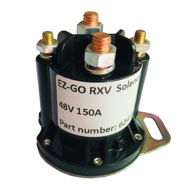 Dr.Acces EZGO RXV Electric Golf Cart Solenoid, 48V 150A,4 Terminal OEM# 624317,649373