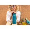 LifeStraw Go Series – Insulated Stainless Steel Water Filter Bottle for Travel and Everyday use removes Bacteria, parasites and microplastics, Improves Taste, 24oz Laguna Teal