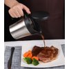 Rorence Stainless Steel Double Insulated Gravy Boat/Sauce Jug 16 Ounce Capacity