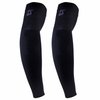 Zensah Ultra Compression Arm Sleeves (Pair) for Men and Women High Performance (Black, Medium)