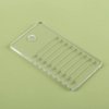 Acrylic Eyelash Extension Pallet, Grafting False Eyelash Organizer Extension Pad Lash Tray Adhesive Glue Palette Individual Holder (Transparent A)
