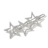 Star Hair Clips Hair Rhinestones Barrettes for Women Lady Elegant Styling Star Hair Accessories (Bling Stars 3)