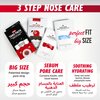 Nightingale 3 Step Tako Pack Nose l Deep Cleansing Nose Pore Strips for Blackhead & Whitehead Removal l Systematic 3step management of melting, pulling out, and tightening l Big-Sized Perfect Fit