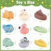 BYKASIST Mold Free Baby Bath Toys for Babies 6-12 Months 9 PCS No Hole Animal and Floating Boat Baby Bathtub Pool Shower Toys Christmas Birthday Gift for Toddlers Infants Girls Boys ﻿