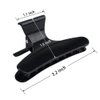 Ondder Black Butterfly Hair Clips for Styling, Cutting, Coloring - Pro Salon Clamps and Claws Hair Accessories