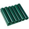 6 Pieces Carving Wax Ring Tube Green Ring Carving Wax Hole Round Wax Tubes Ring Hard Modeling Wax for Jewelry Ring Casting Mold Kit Ring Making, Different Sizes