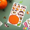 JOYIN 30 Pcs Halloween Make a Face Stickers for Kids, Halloween Party Favor, Party Craft Supplies, Fall Sticker Sheets with 6 Different Facial Expression, Classroom Art Activities Treat Games Goodies
