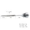 CUESOUL 28 Grams Tungsten Steel Tip Darts Set 95% Tungsten with Luxury Case