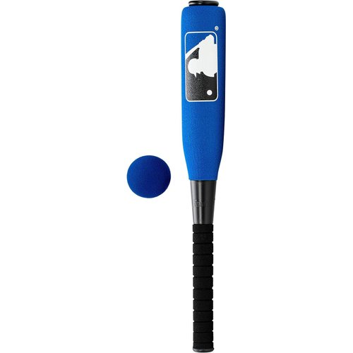 Franklin Sports MLB Kids Foam Baseball Bat + Ball Set - Soft Jumbo for Toddlers Youth 24” Assorted Colors