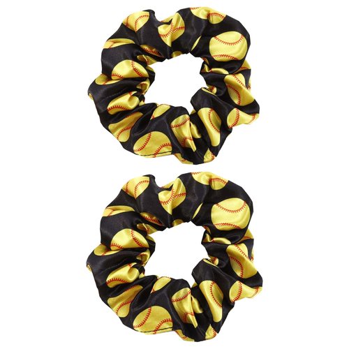 Women Girls Soccer Hair Band Football Hair Ties Hair Scrunchie Sport Hair Accessories Elastic Pon...