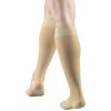 Truform 30-40 mmHg Compression Stockings for Men and Women, Knee High Length, Closed Toe, Beige, Small
