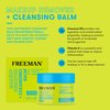 Freeman Makeup Remover + Cleansing Balm, Moisturizing & Nourishing Makeup Remover Balm, Coconut Oil & Vitamin E, Gently Removes Tough Makeup & Cleanses, 1.4 fl.oz./ 42 mL Jar, 1 Count