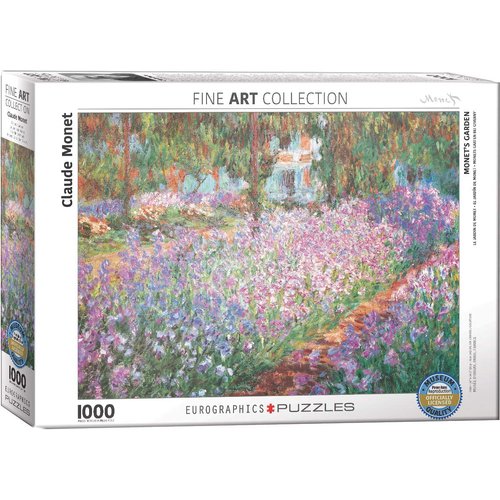 Eurographics The Artist's Garden by Claude Monet 1000-Piece Puzzle