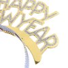 BinaryABC Happy New Year Headband Tiara,New Years Party Favor,New Years Eve Party Decorations 12Pcs
