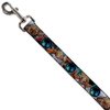 Dog Leash Astonishing Thor 3 Poses Hammer Logo 4 Feet Long 1.5 Inch Wide
