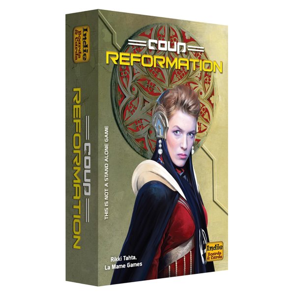 Coup Reformation 2nd Ed. Card Game Expansion - Strategy & Social Deduction in Quick 15 Minute Rounds For All Lovers of Board Games – 2-10 Players Ages 10+, Teens, & Adults by Indie Boards & Cards