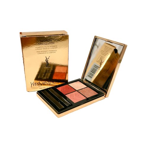 YVES SAINT LAURENT YSL Couture Mini Clutch # 500 MEDINA GLOW High Intensity Pigments Longwear & Comfort Eyeshadow Palette - 1725