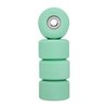 Teak Tuning Apex 71D Urethane Fingerboard Wheels, New Street Shape, 7.7mm Diameter, Ultra Spin Bearings - Made in The USA - Mint Colorway