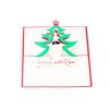 Christmas Pop Up Cards. This set of 3d Greeting Cards are a perfect way to Say Thank You (5 Pack Christmas- Assorted)